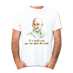 Gandhi Thought T-Shirt – AKSRN2021-11