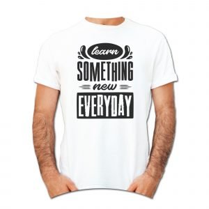 Learn Something New Everyday T-Shirt – AKSRN2021-13