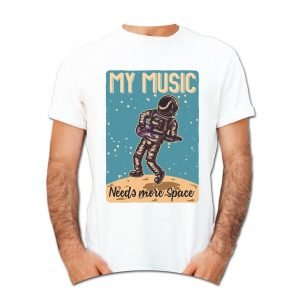 My Music Needs More Space T-Shirt  – AKSRN2021-9