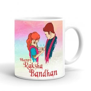 Happy Raksha Bandhan Coffee Mug – MKLWM2021-19