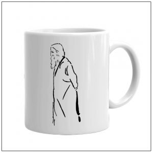 Blooming Prints Printed Rabindranath Tagore Special Coffee Mug