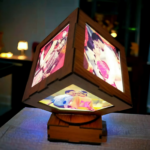 Customized Cube Rotational Lamp