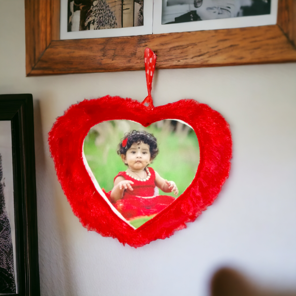 Mini Heart Fur Cushion
