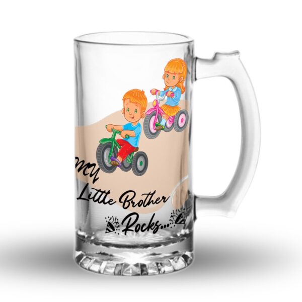 Raksha Bandhan Special Glass Beer Mug