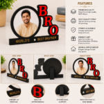 Rakshabandhan Special Best Brother In the world Table Top Frame - Image 2