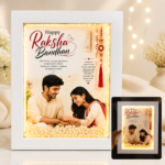 LED Pearl Frame Rakshabandhan Special